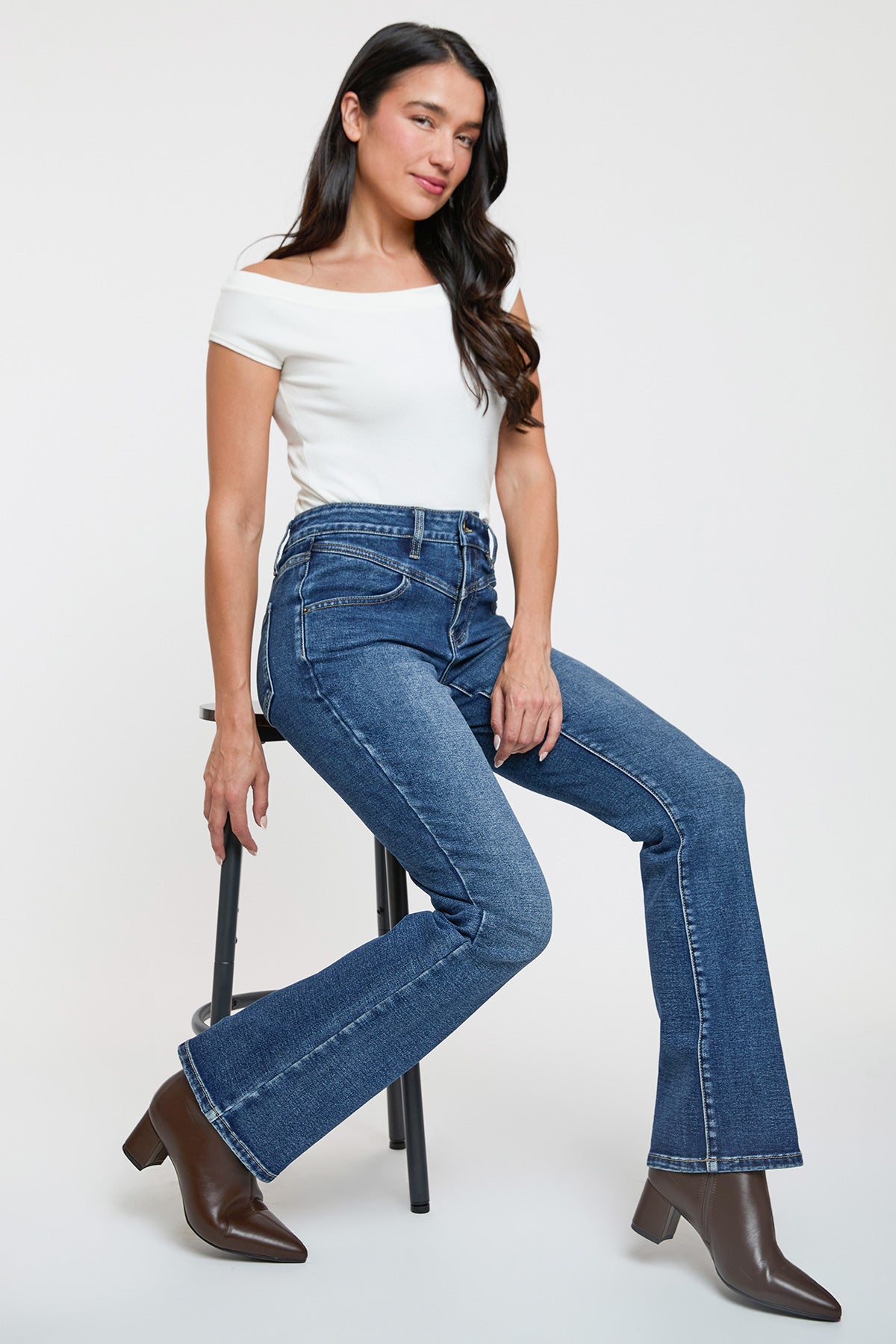 Women's Contour V-Front Bootcut Jeans