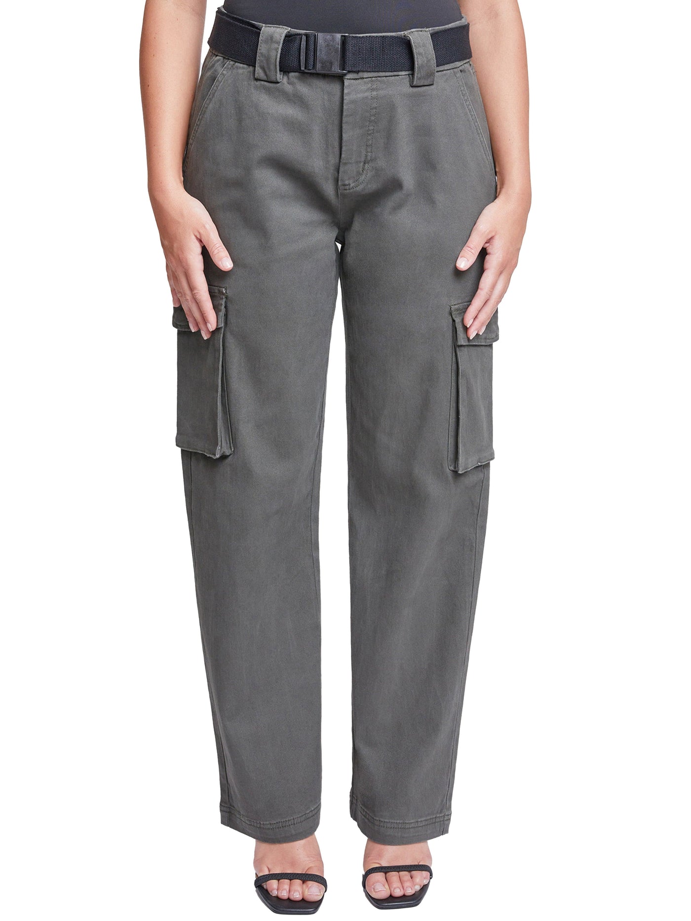 Women’s High Rise Belted Cargo Pants