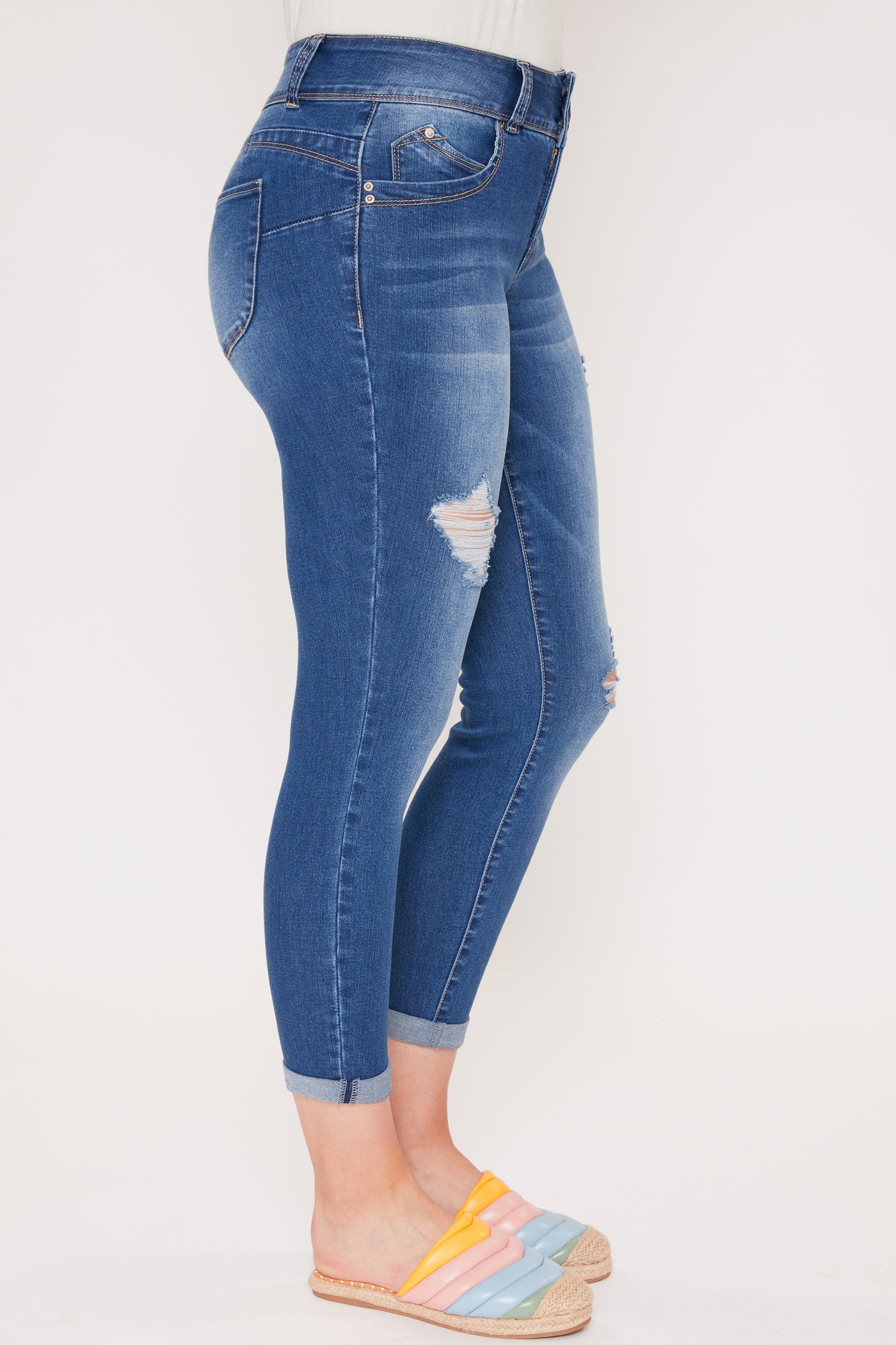 M Medium Blue Rips