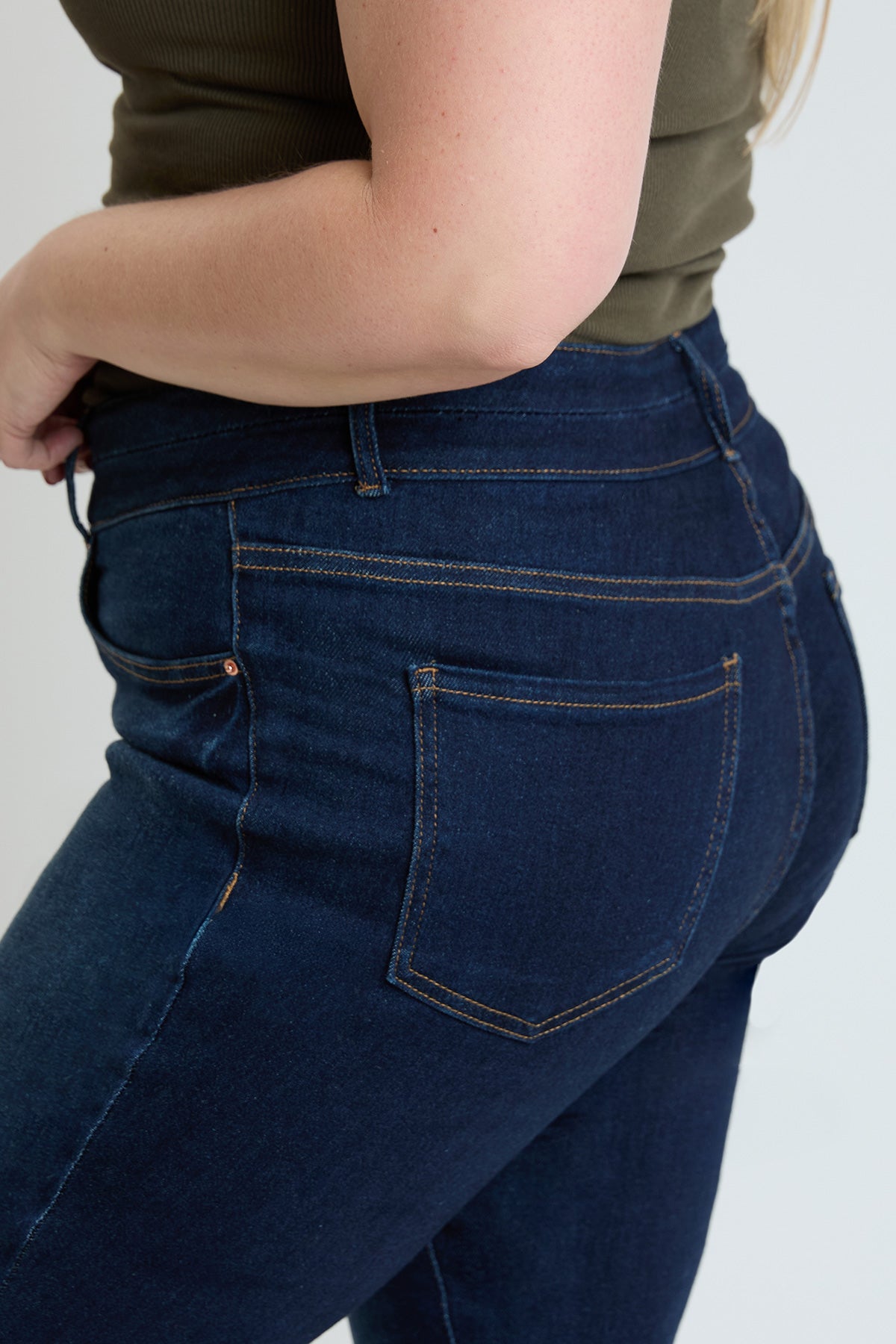 Women's Plus Premium Stretch High Rise Bootcut Jeans