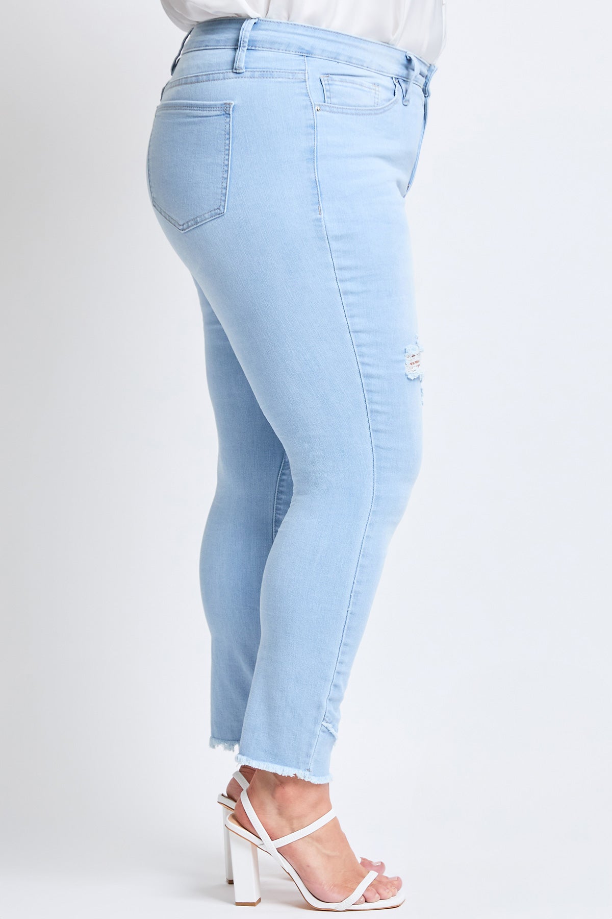 L Light Blue Rips