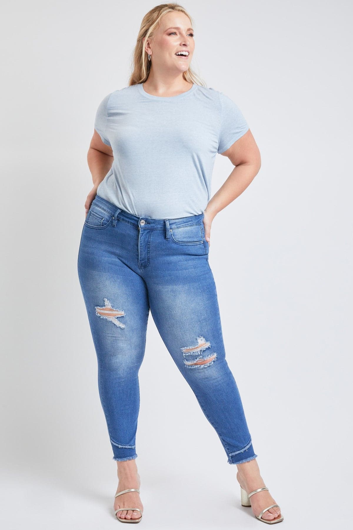 M Medium Blue Rips