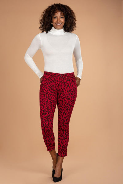 Red/Black Leopard