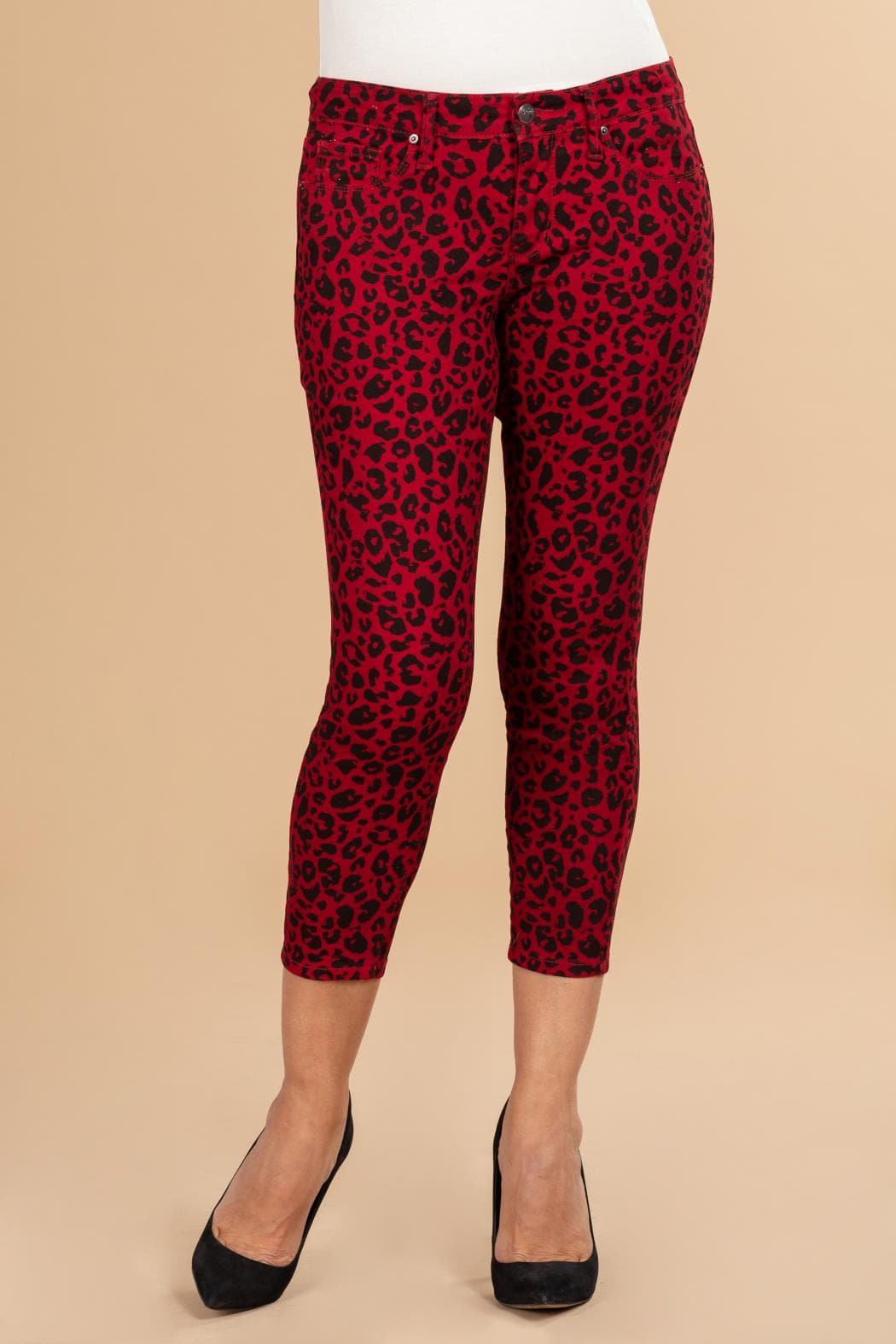 Red/Black Leopard
