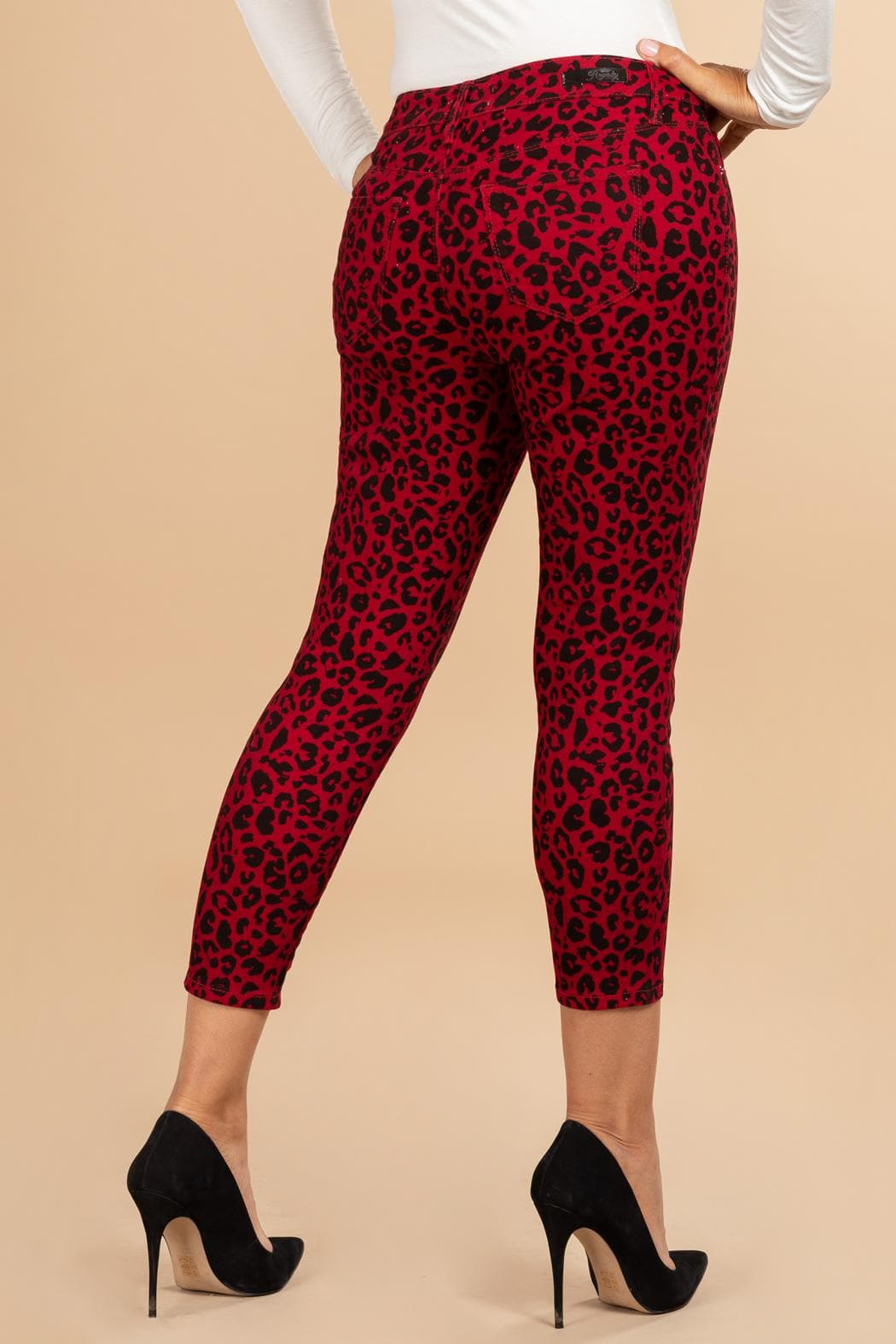 Red/Black Leopard