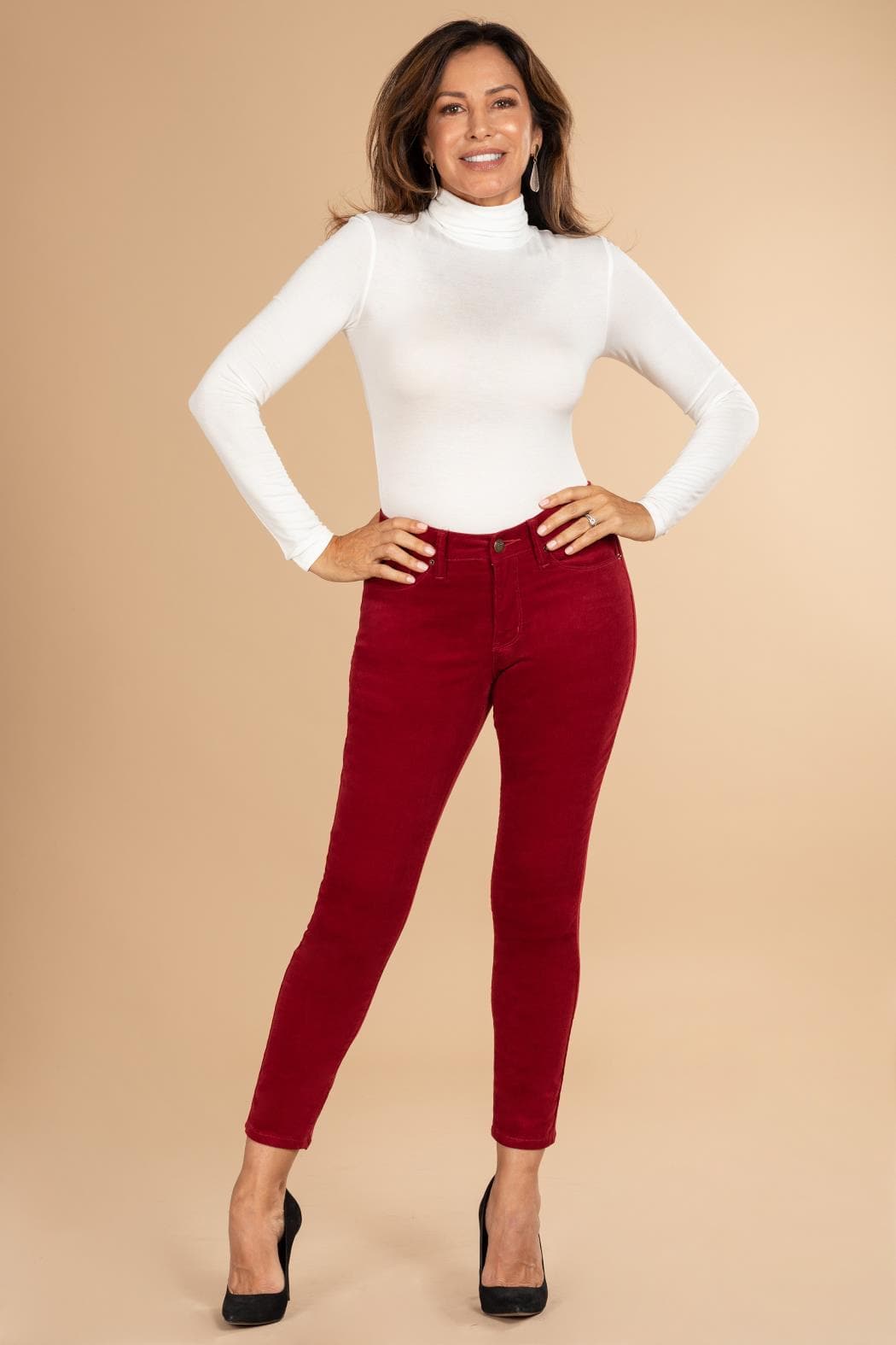 Women Petite Corduroy Pants Pp796595