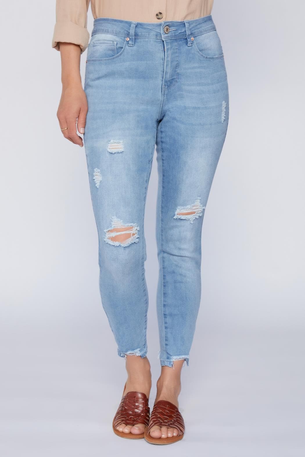 M Medium Blue Rips