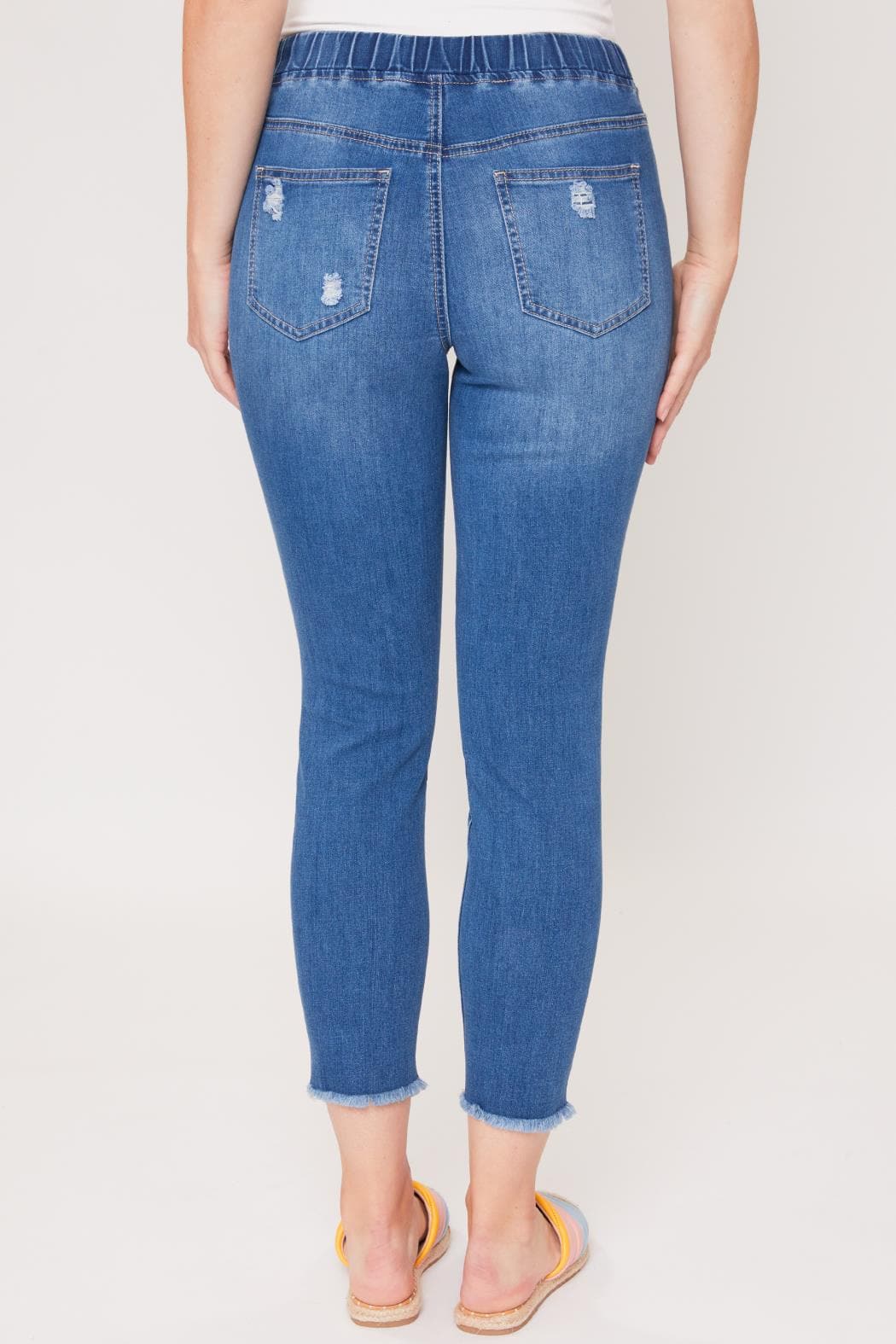 M Warm Medium Blue Rips