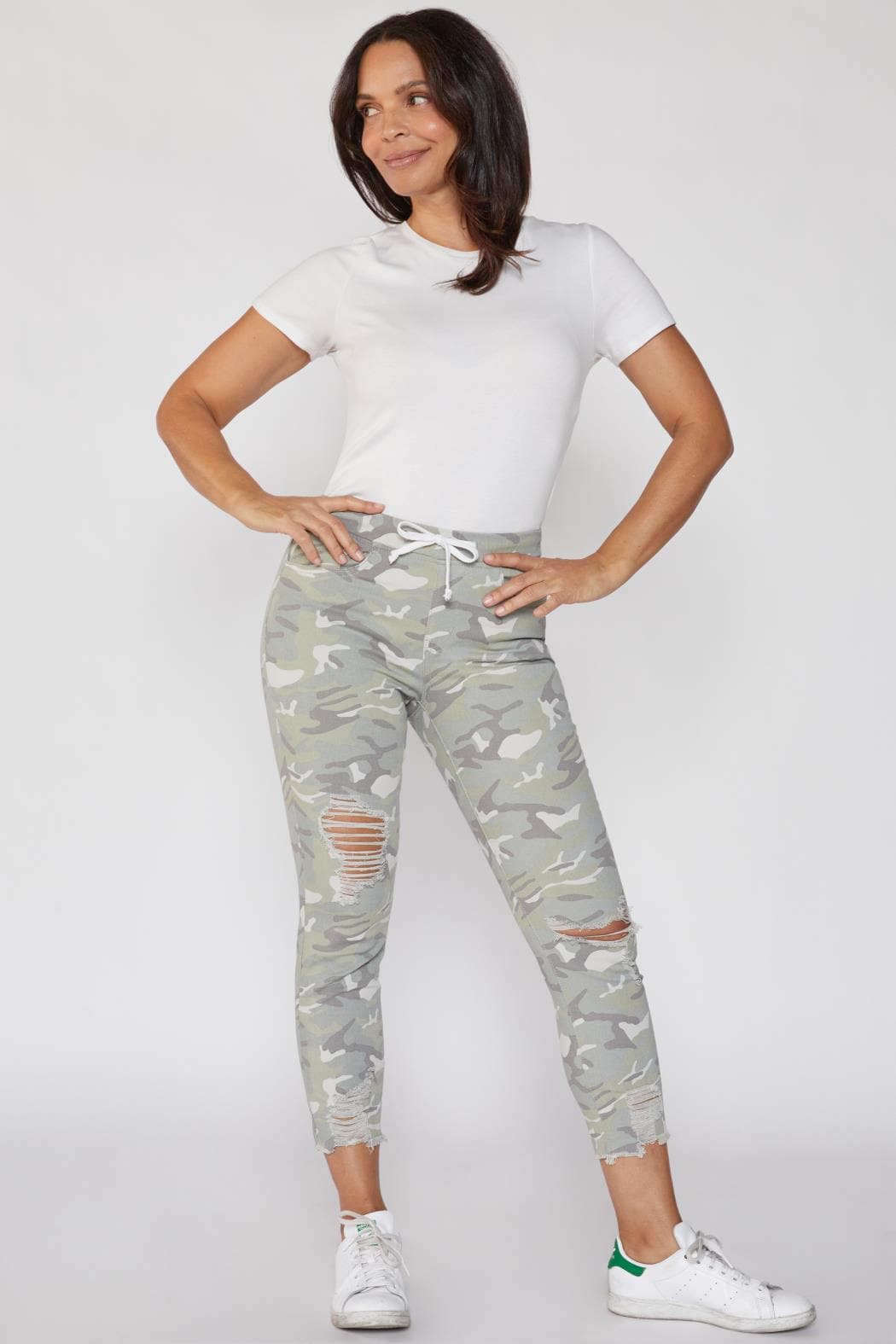 Women Petite High Rise Jogger Pp961121