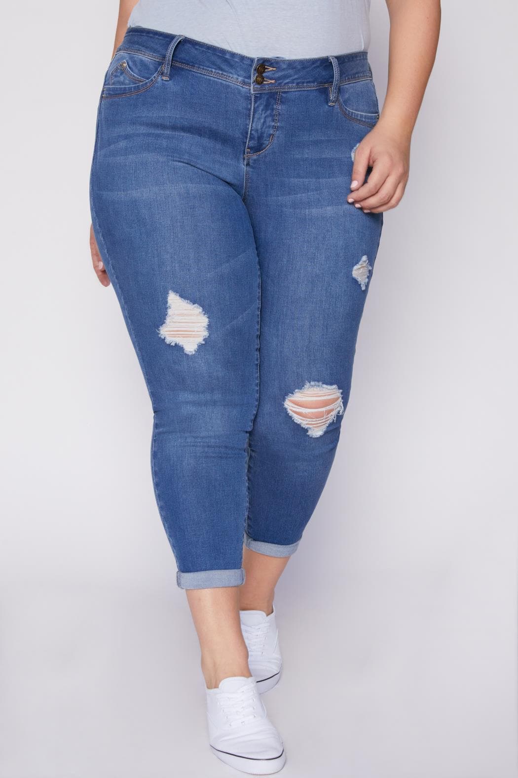 M Medium Blue Rips