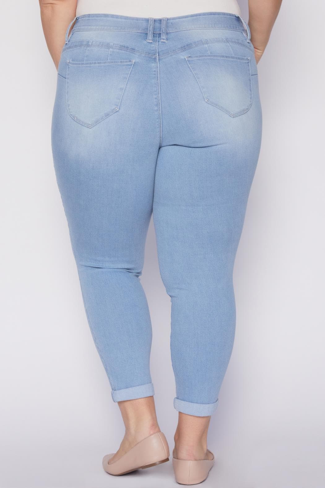 L Light Blue Rips
