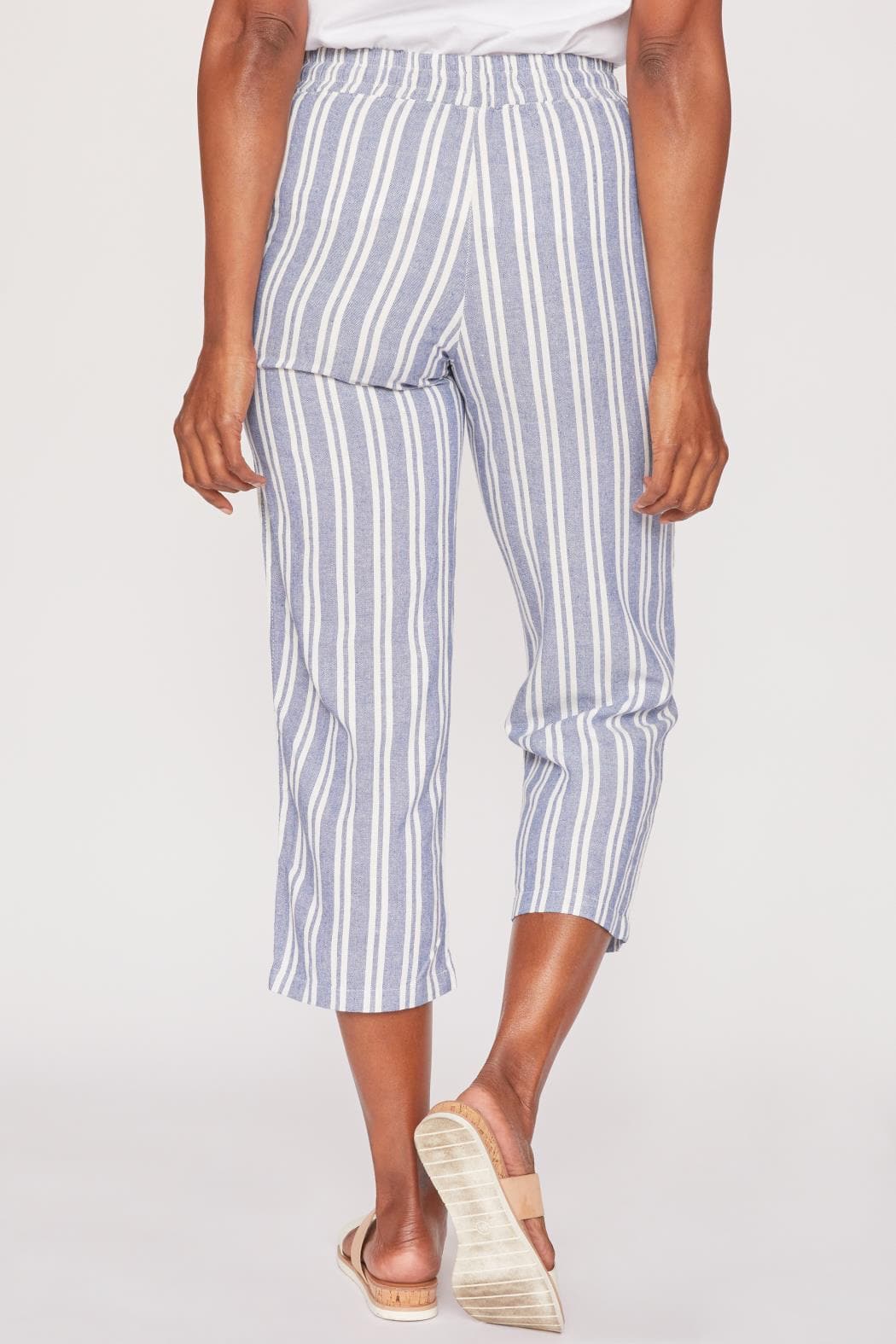 Blue White Stripe