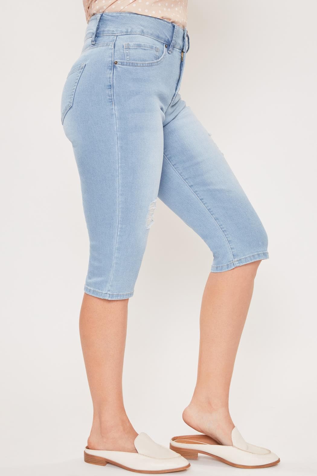L Light Blue Rips