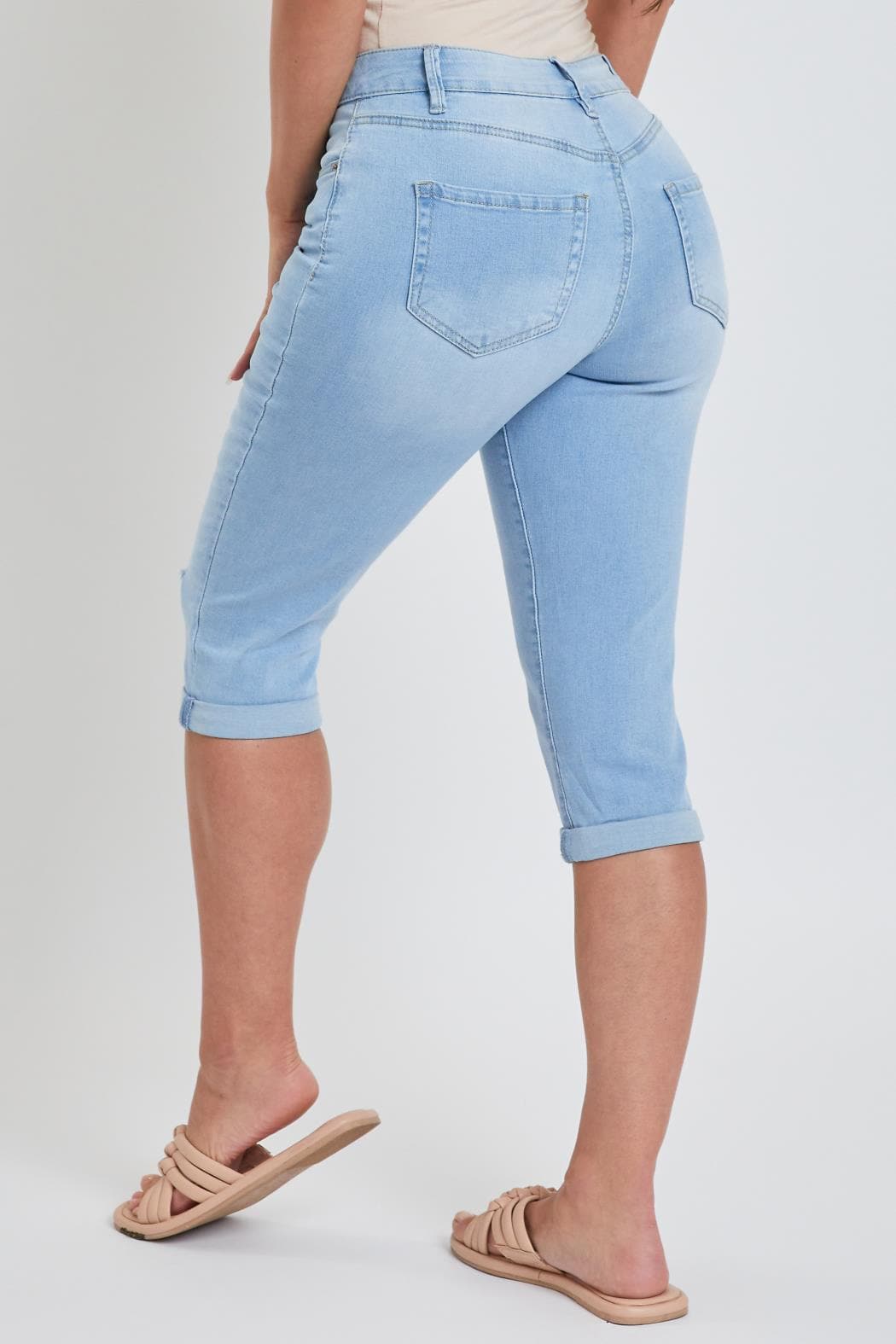 L Light Blue Rips
