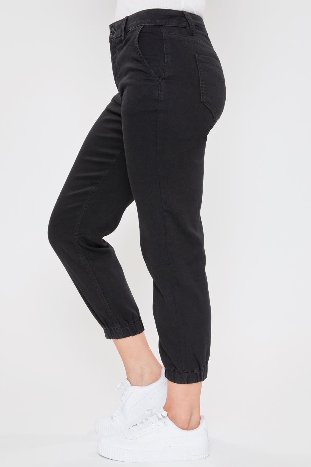 Women Petite Jogger Pant With Elastic Hem Pp60164