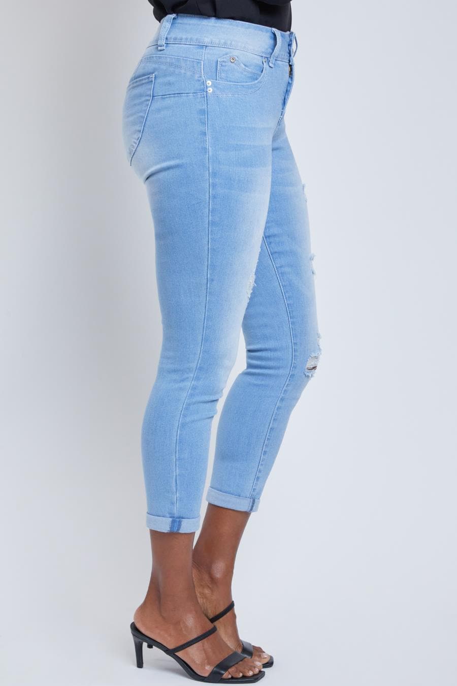 L Light Blue Rips