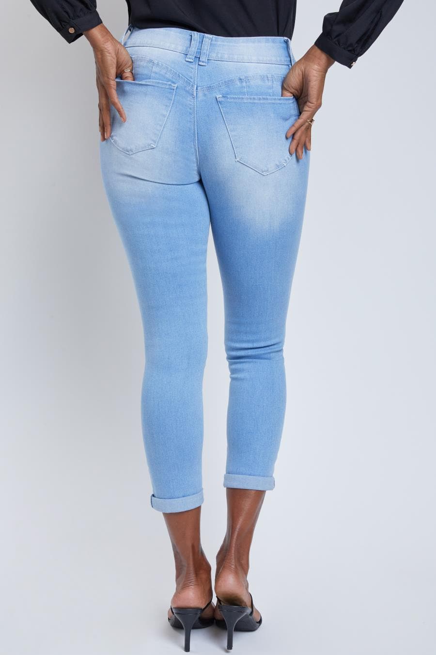L Light Blue Rips