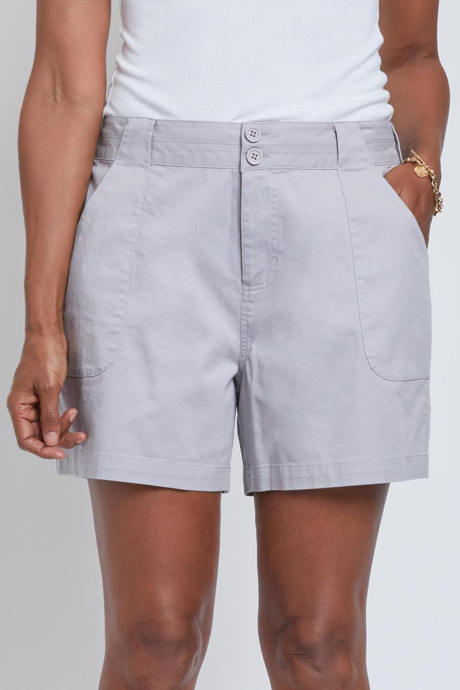 Women Muffin Short With Porkchop Pockets Ws2632P1