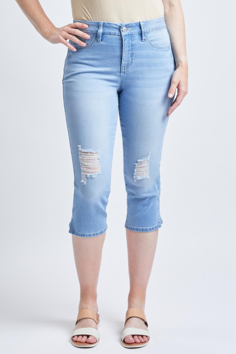 L Light Blue Rips