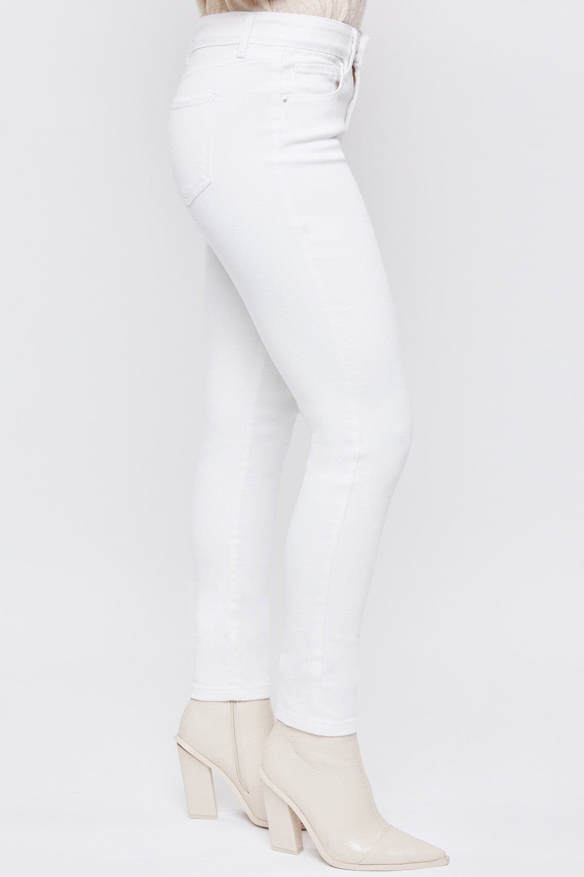 Women's Elastic Waistband Skinny Jeans