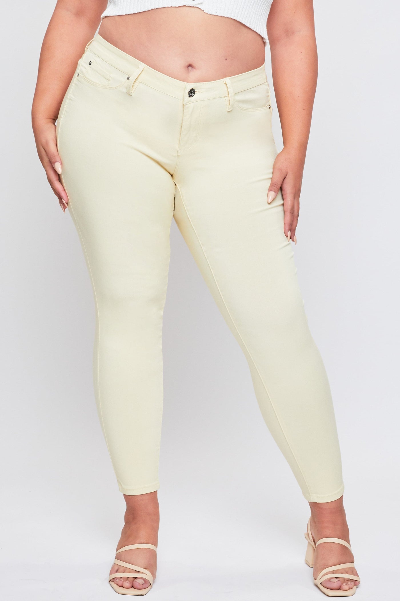 Plus Size Women's Hyperstretch  Forever Color Pants - Bright