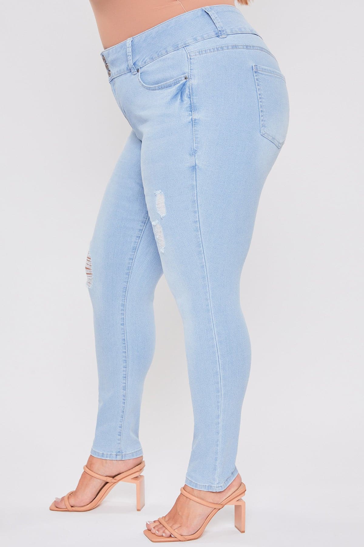 L Light Blue Rips