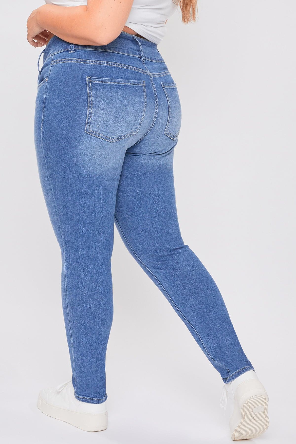 Plus Size Women's Essential Sustainable Skinny Jeans