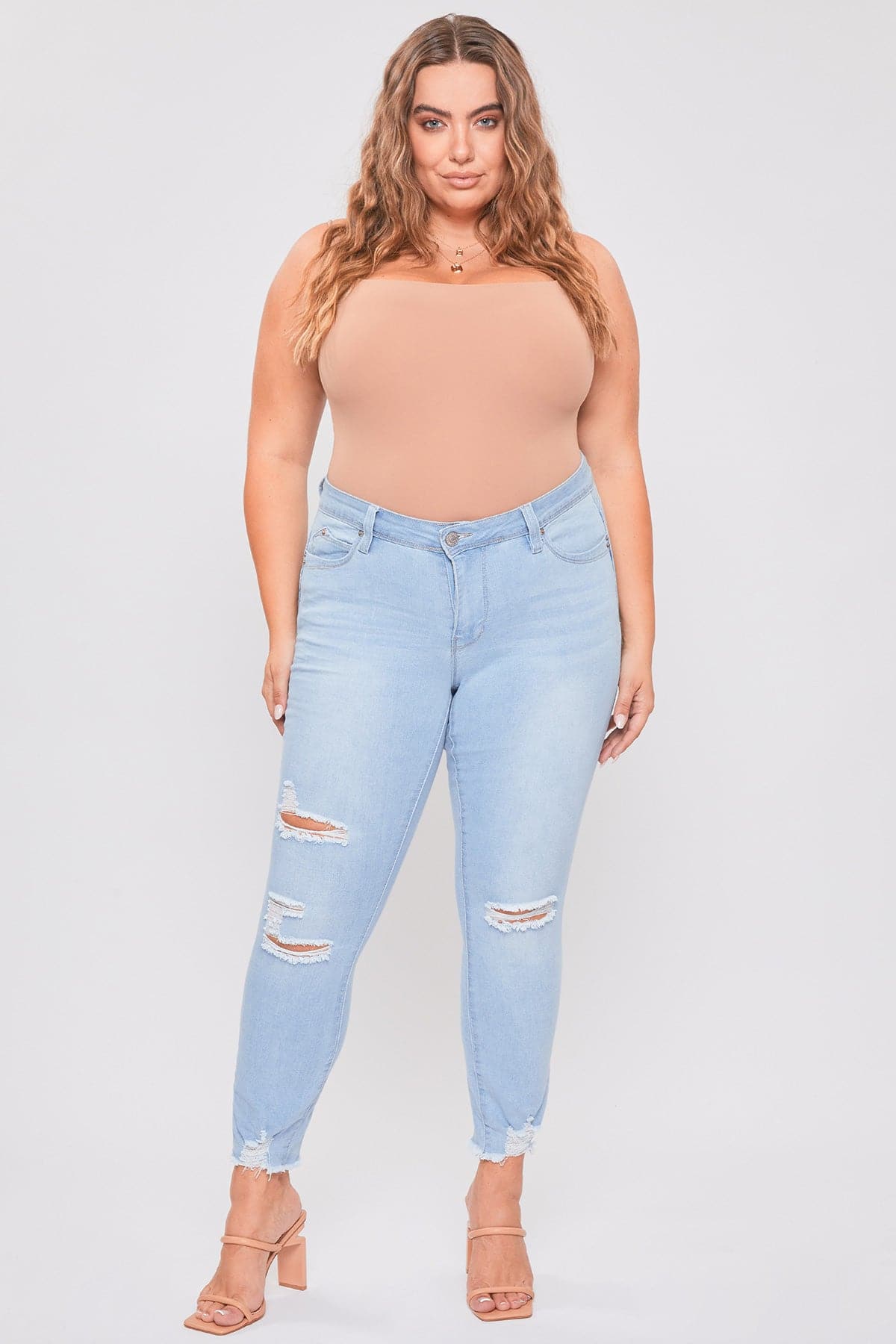 L Light Blue Rips