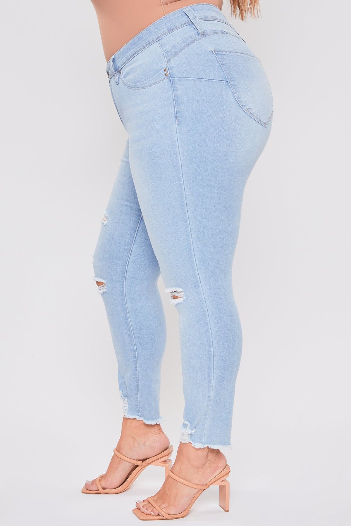 L Light Blue Rips