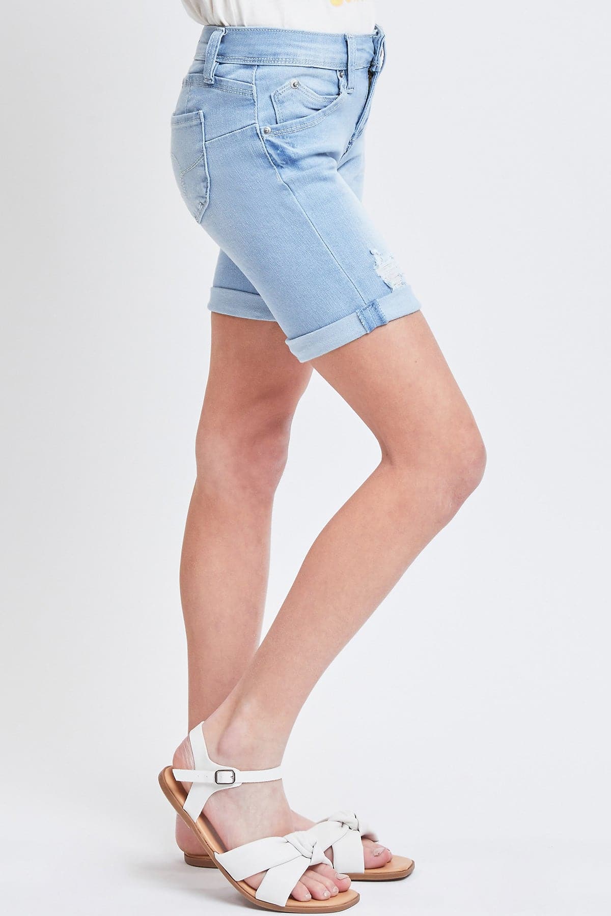 L Light Blue Rips