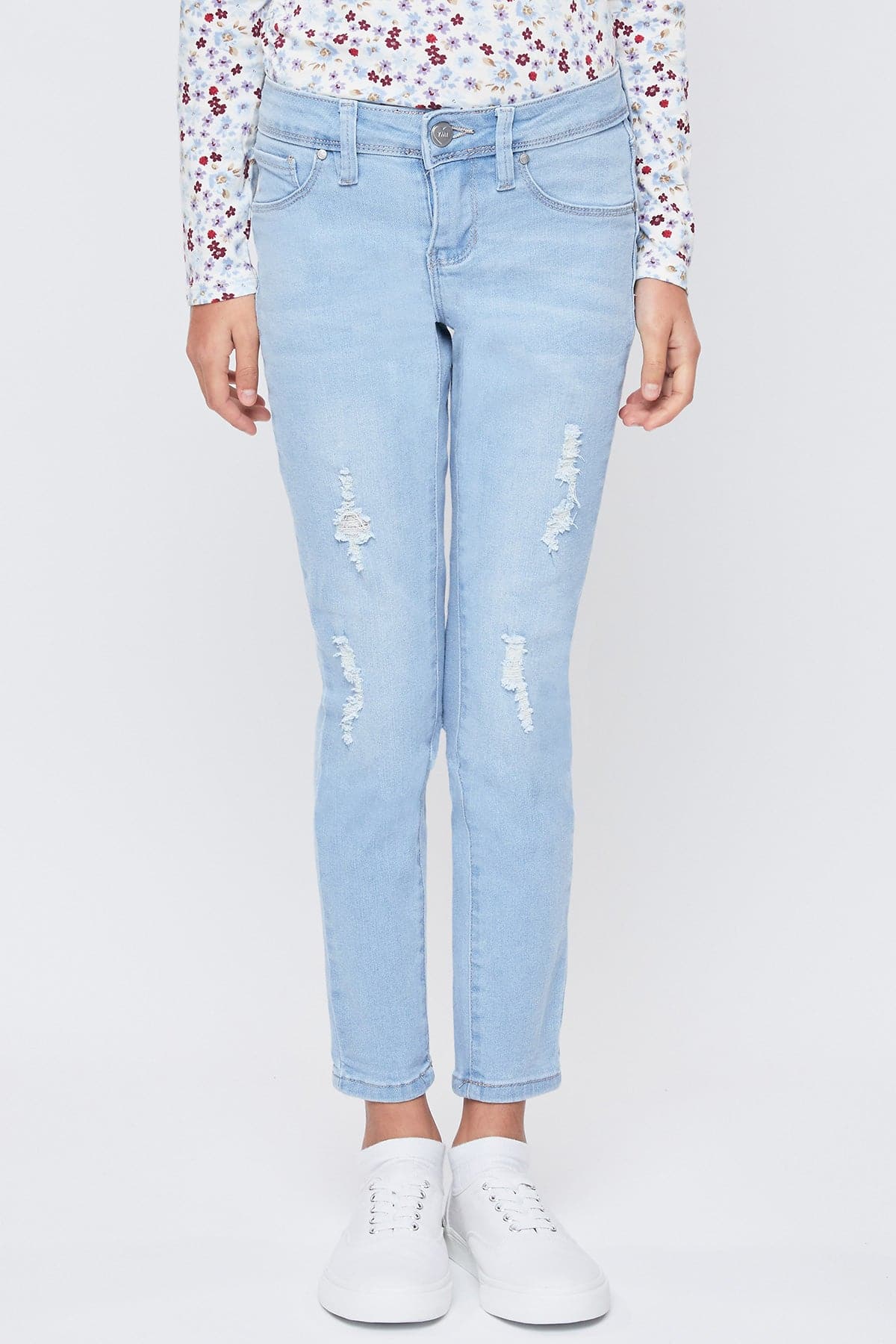 L Light Blue Rips