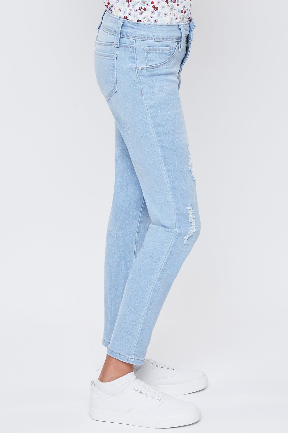 L Light Blue Rips
