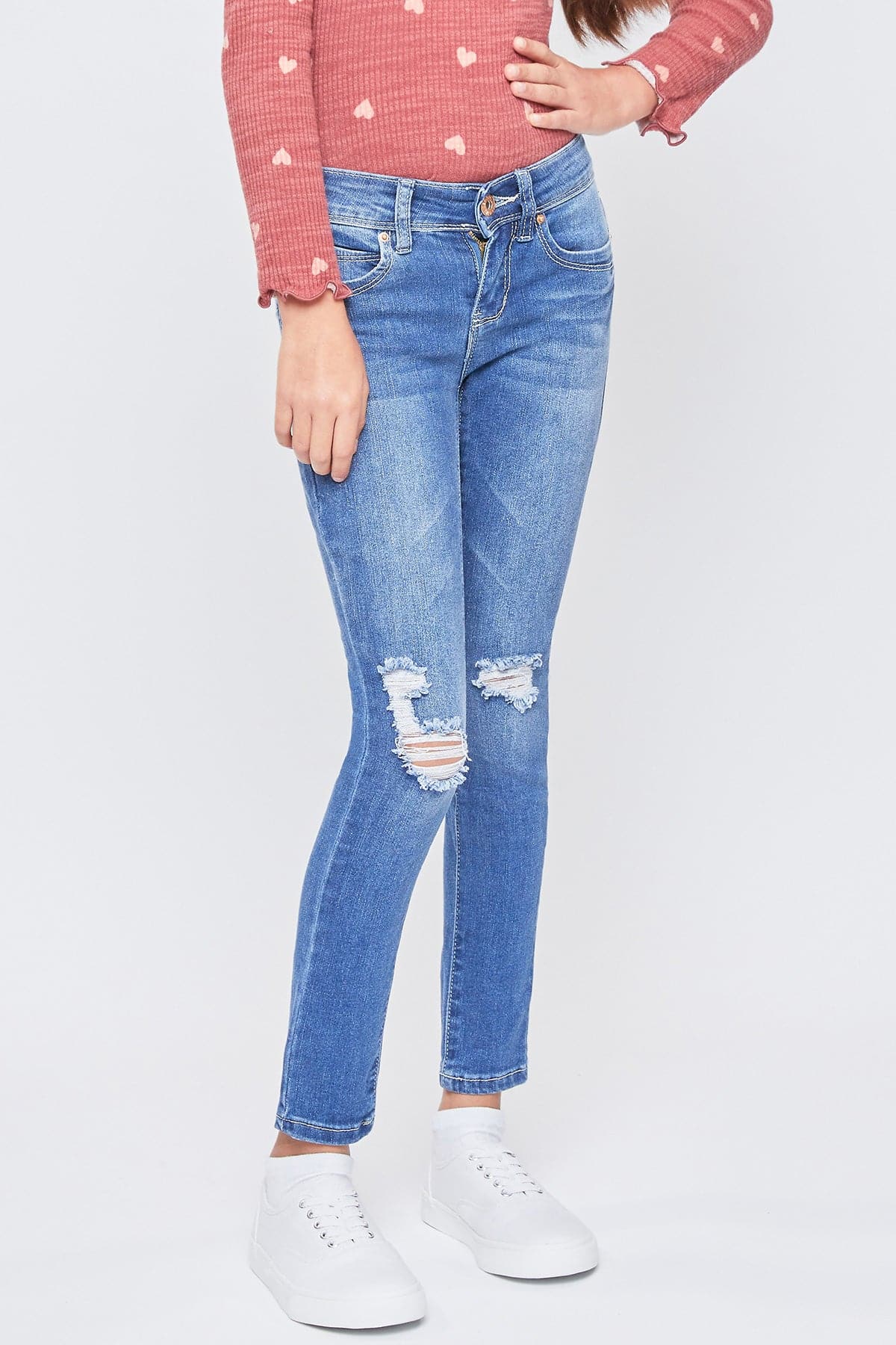 Girls Sustainable WannaBettaFit Skinny Jeans