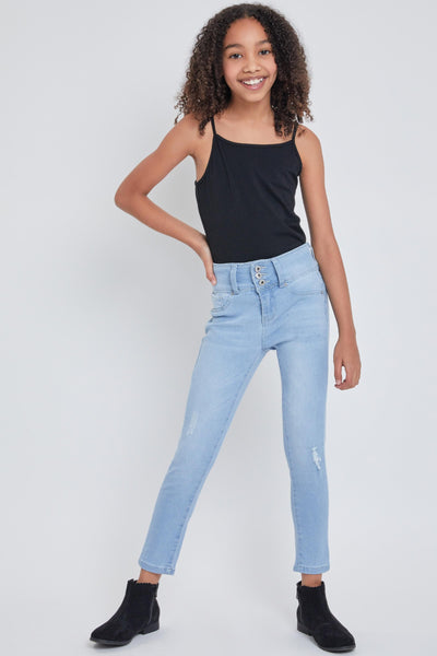L Light Blue Rips