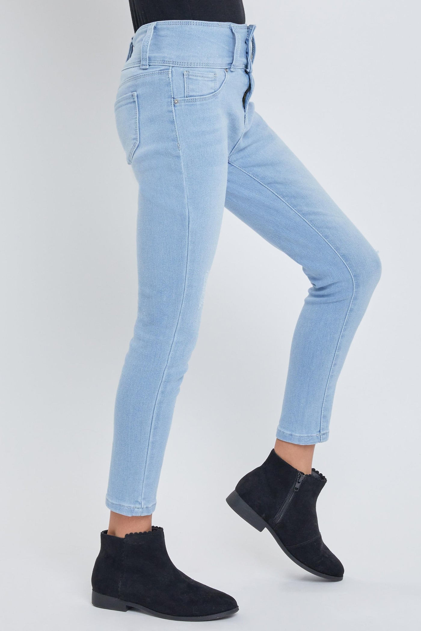 L Light Blue Rips