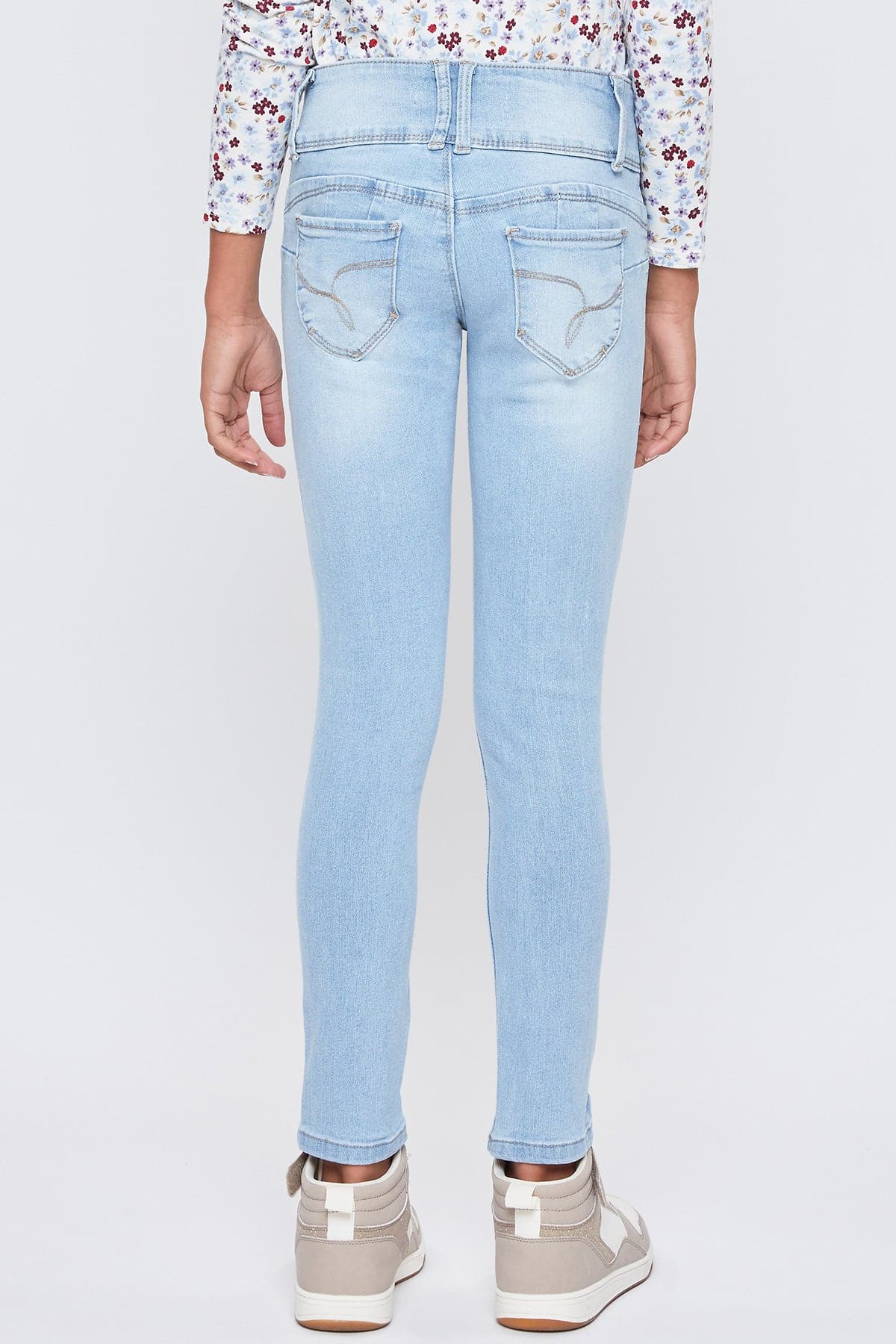 L Light Blue Rips