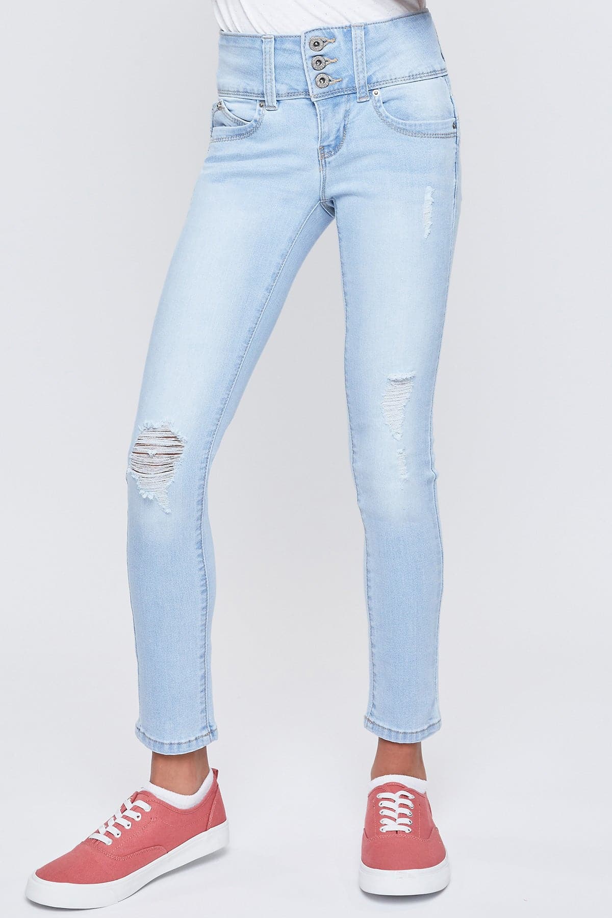 L Light Blue Rips