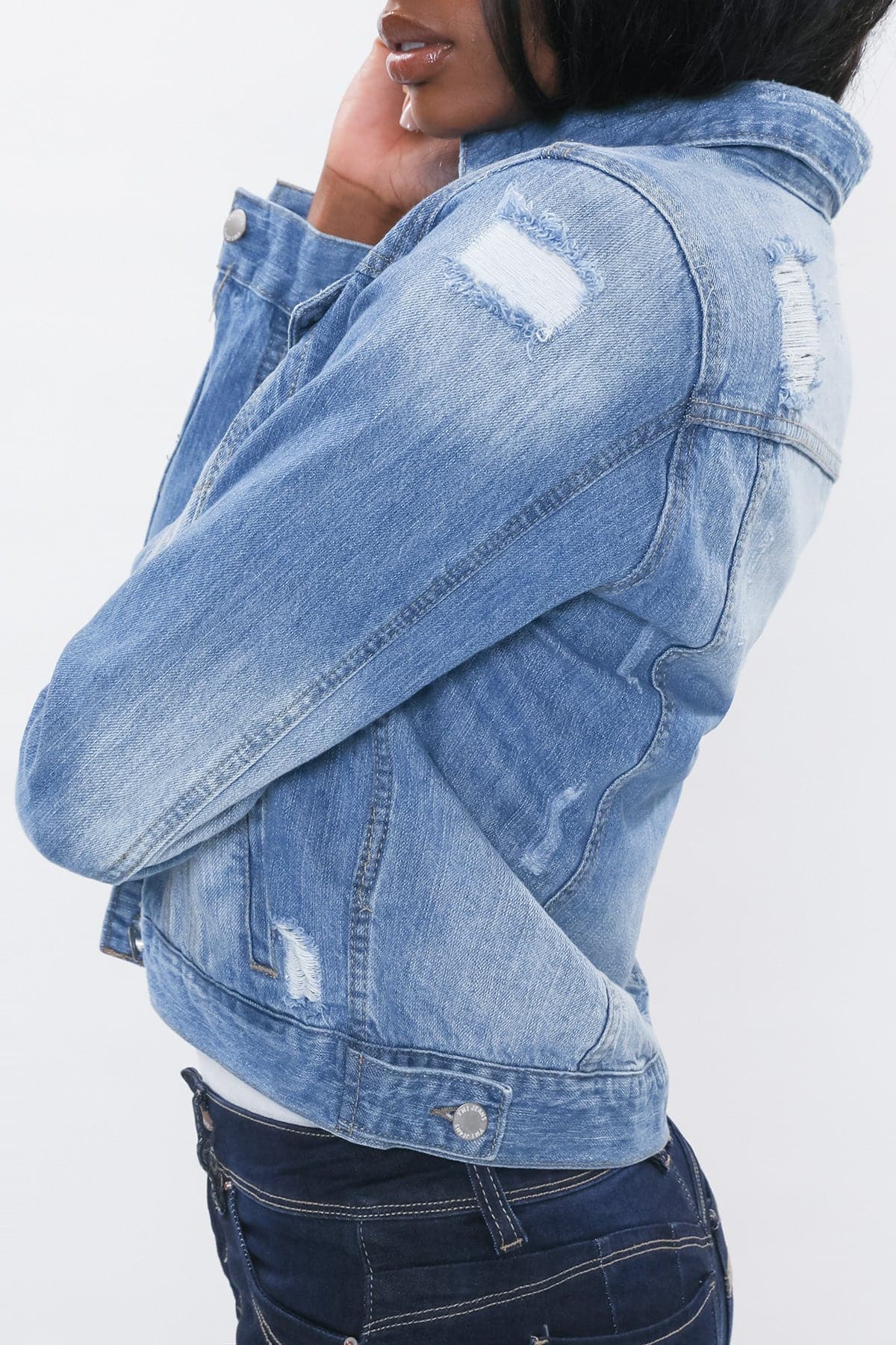 Junior Relaxed Fit Denim Jacket J104476