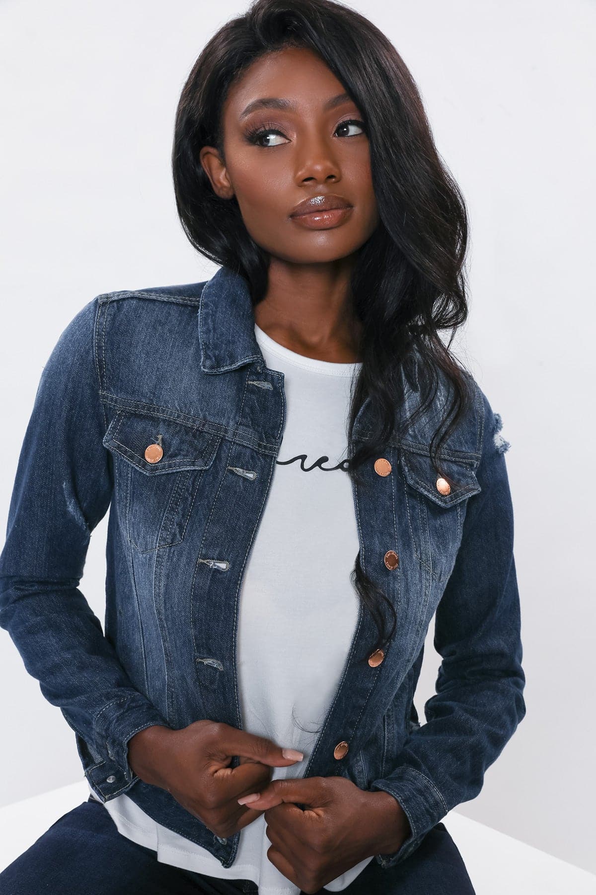 Junior Relaxed Fit Denim Jacket J104476