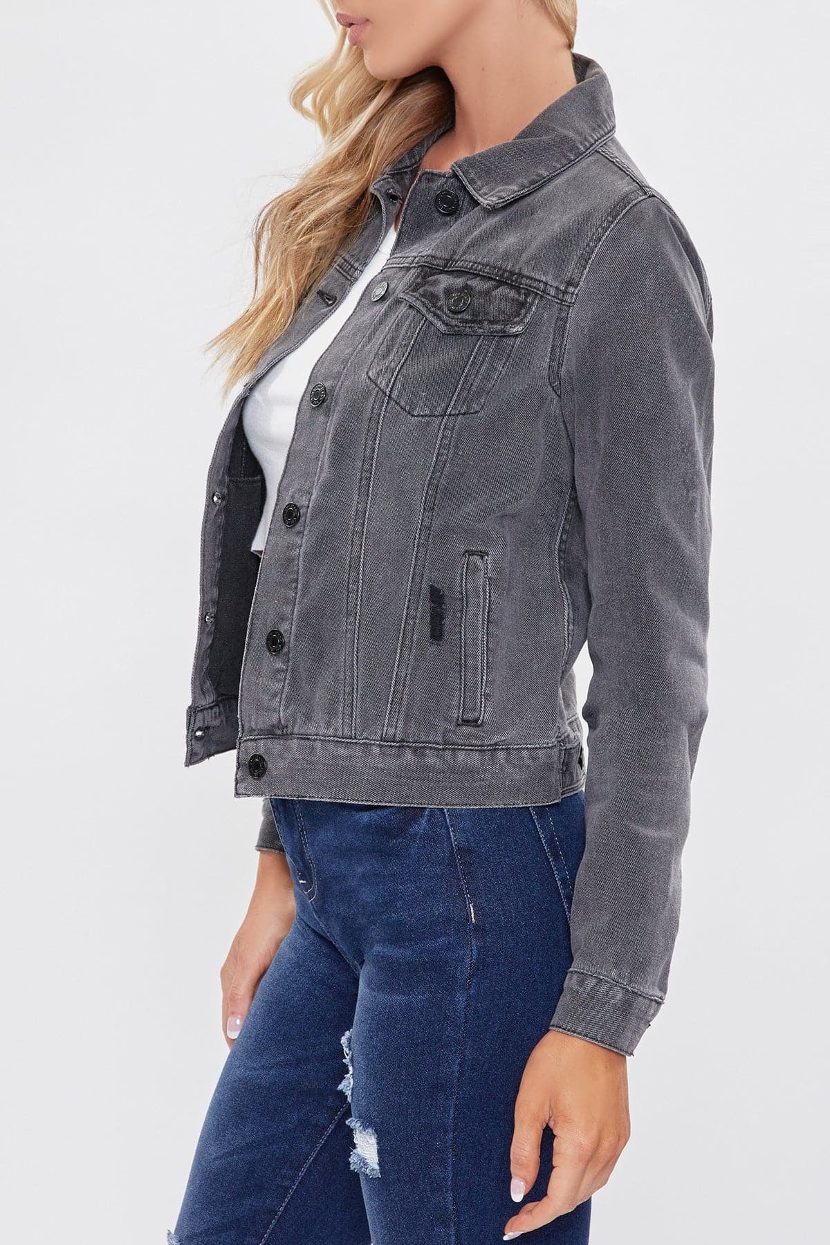 Junior Relaxed Fit Denim Jacket J104476