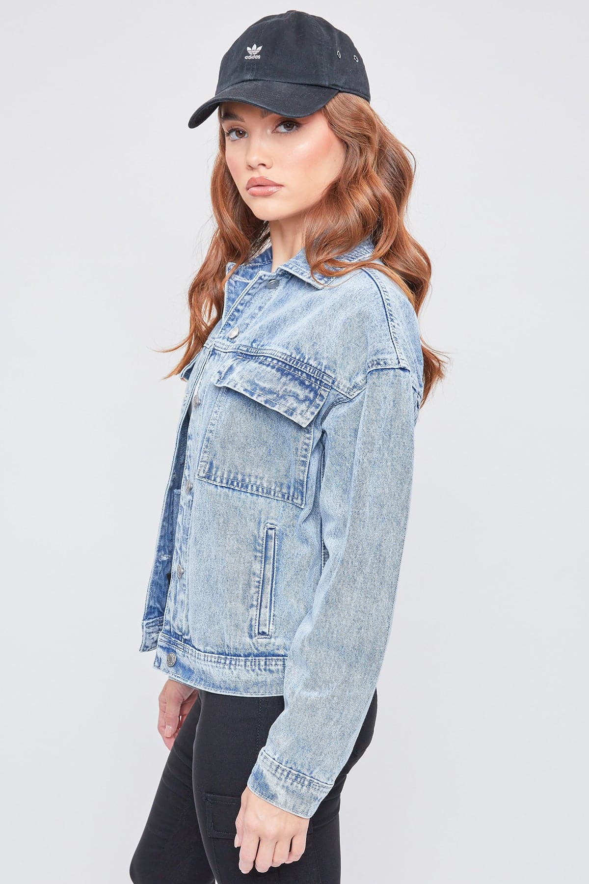 Women's Oversized Utility Denim Jacket