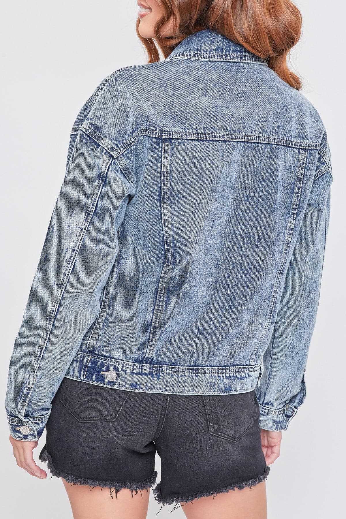 Women's Oversized Utility Denim Jacket