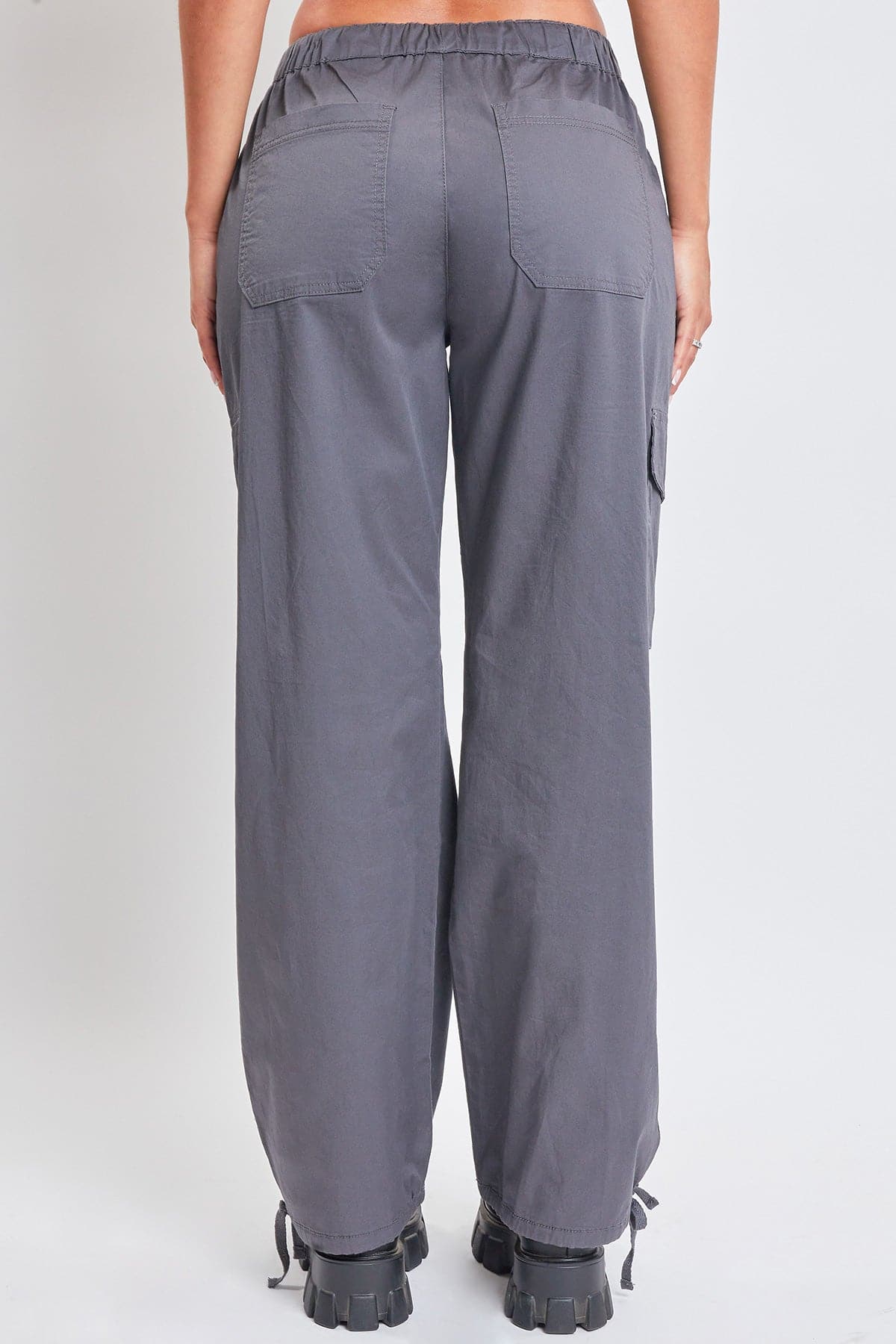 Women's Mid Rise Pull On Cargo Pants