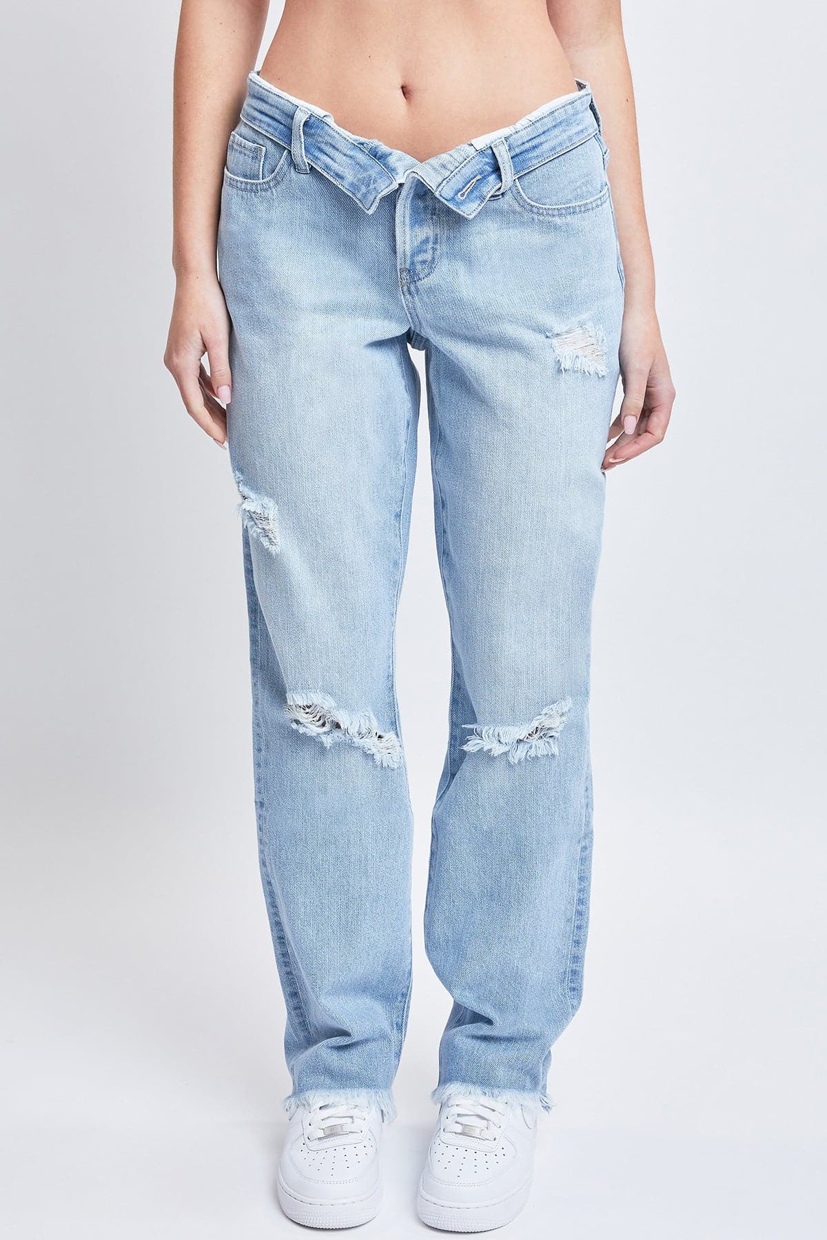 L Light Blue Rips