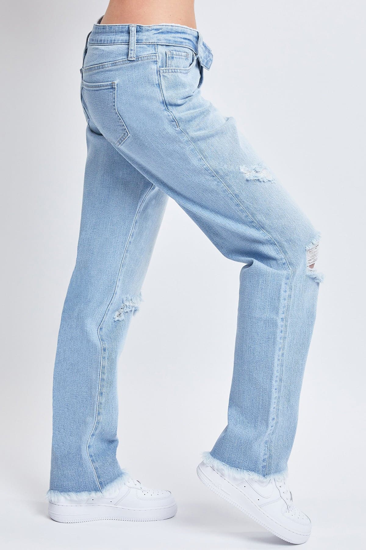 L Light Blue Rips