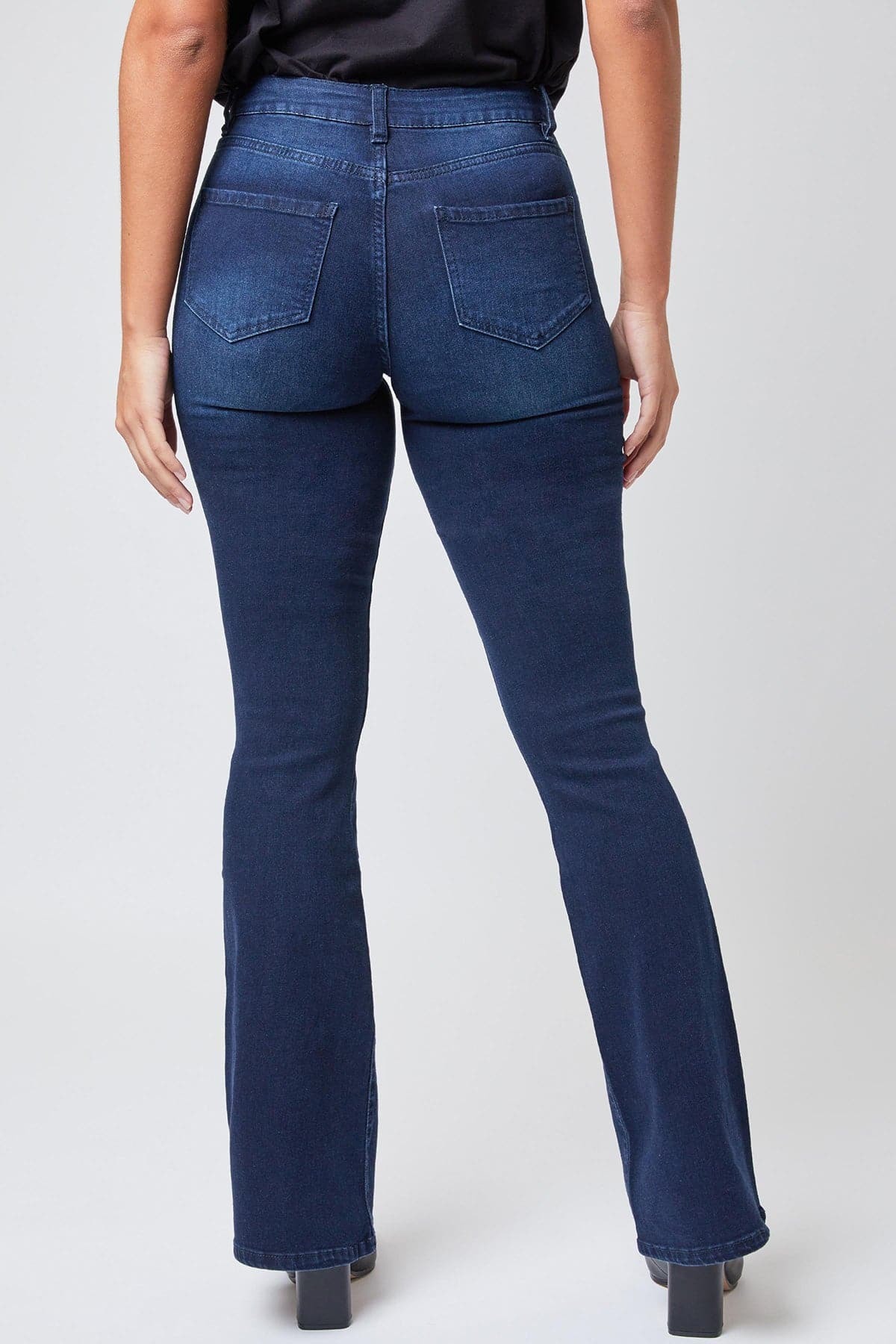 Junior Classic High Rise Flare Jean Long Inseam P998441L