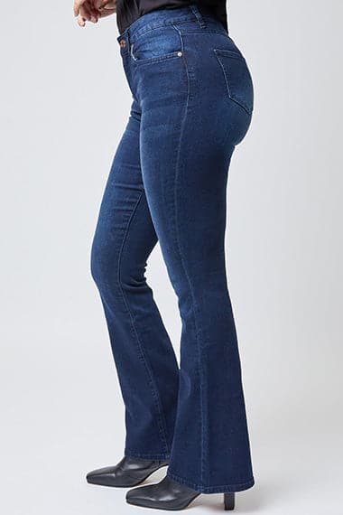 Junior Classic High Rise Flare Jean Long Inseam P998441L