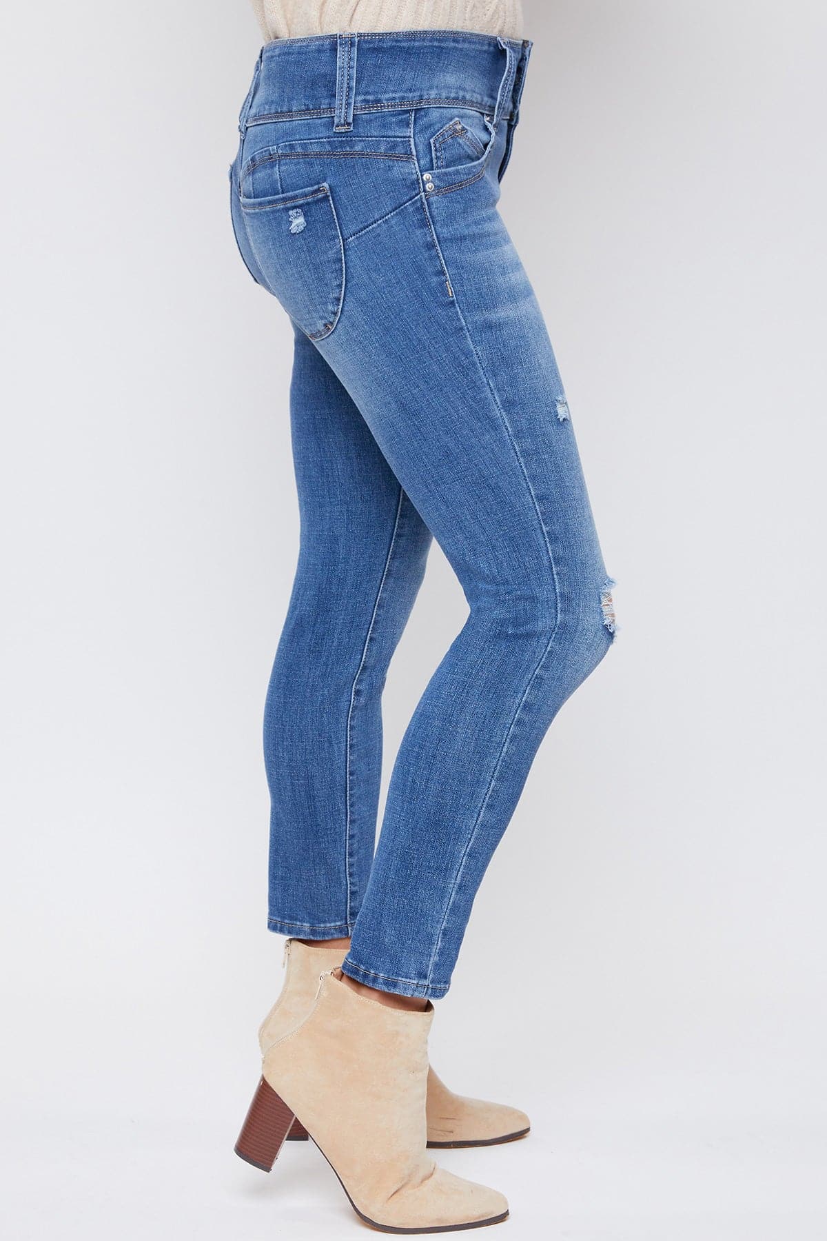 Women's Petite Sustainable WannaBettaButt Mid Rise Jeans