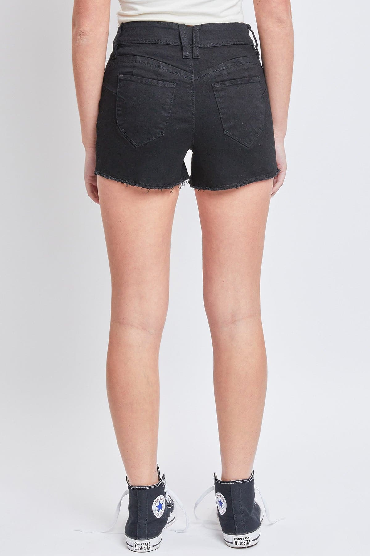 Women's WannaBettaButt Frayed Hem Shorts