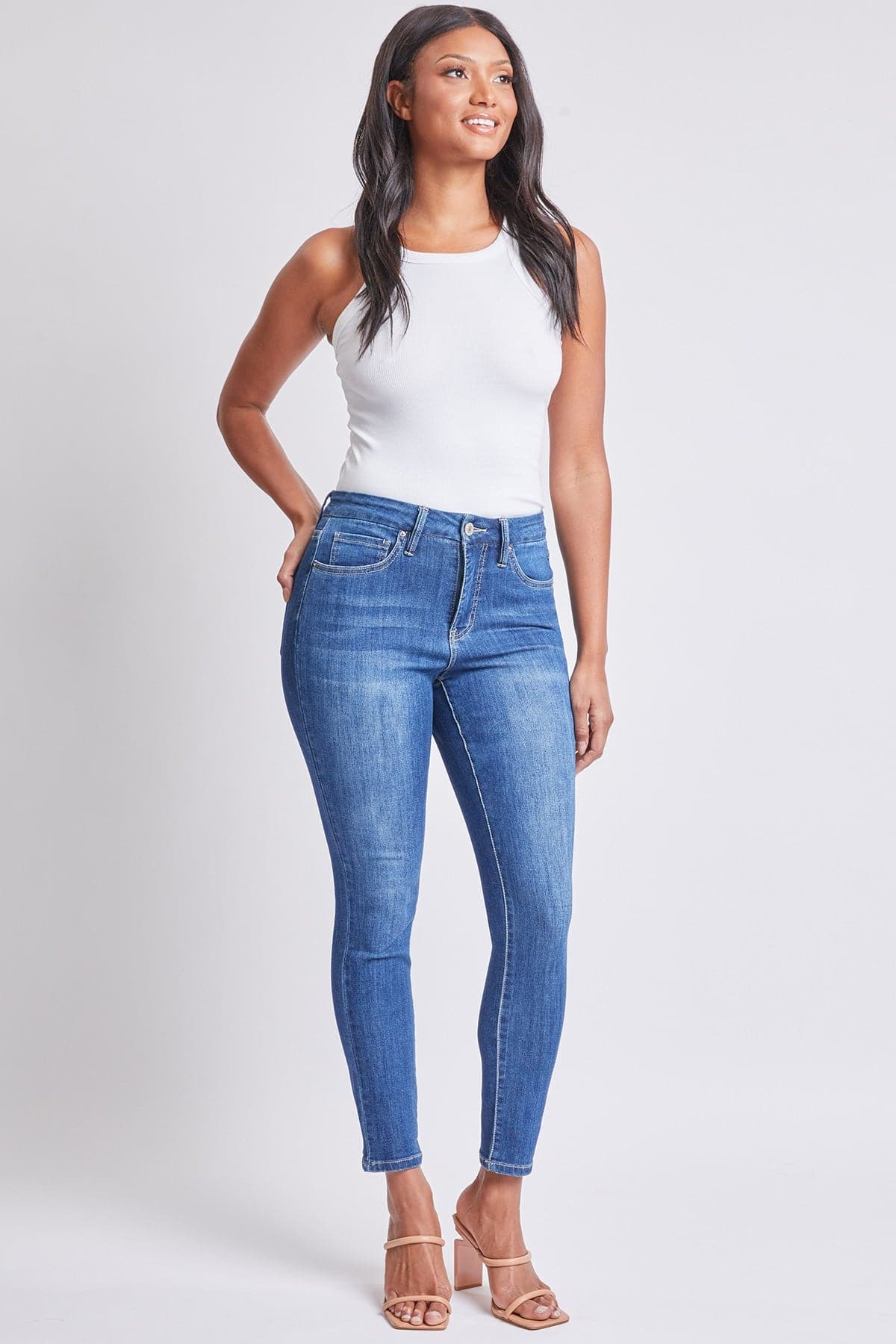 Women´s Curvy Fit High Rise Skinny Jeans